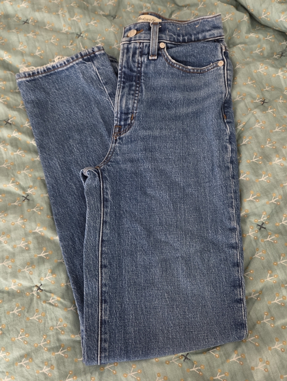 Madewell The Perfect Vintage Straight Jeans